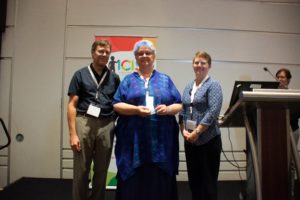 Outstanding Undergraduate Award to Victoria Chappel, accepted on her behalf