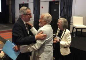 Distinguished Contribution Award winners, Lew Lipsitt, Michael Lewis and Rachel Keen