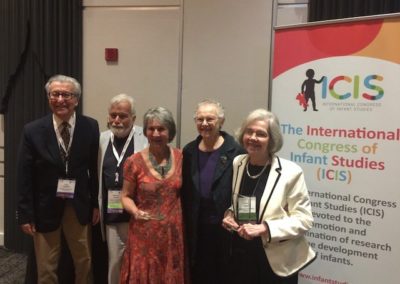 Distinguished Contribution Award winners - Lew Lipsitt, Michael Lewis, Susan Rose, Frances Horowitz, Rachel Keen